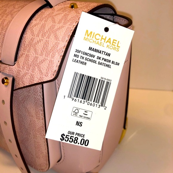 💥Moving to @the_bag_guy💥Michael Kors - Manhattan - DK PWDR BLSH - MD SATCHEL - Picture 14 of 16